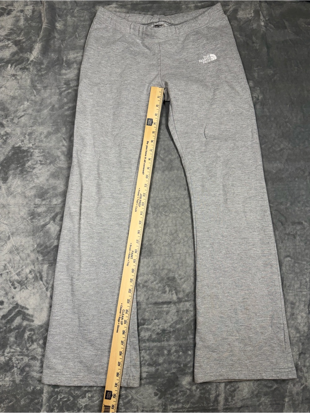 The North Face Light Gray Wide Leg Sweatpants - Picture 10 of 11